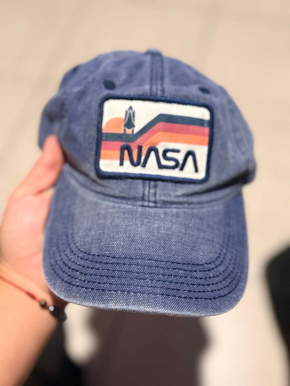 Legacy Vintage Shuttle with NASA "Worm" Logo Hat Denim,